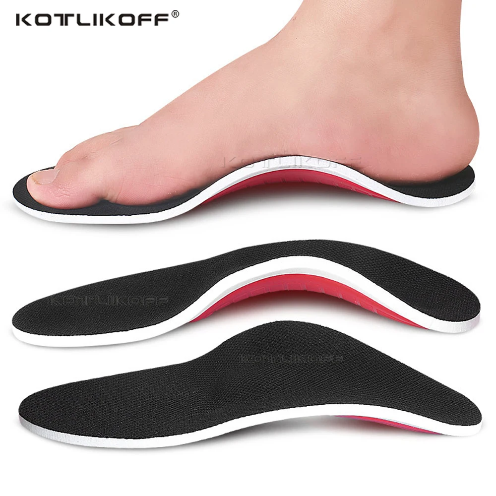 Top Trends: KOTLIKOFF Premium Orthotic Insoles High Arch Support Pad Relief Flat Feet Foot Pain Orthopedic Shoes Pad Sole Insert Foot Care Shoppable Styles