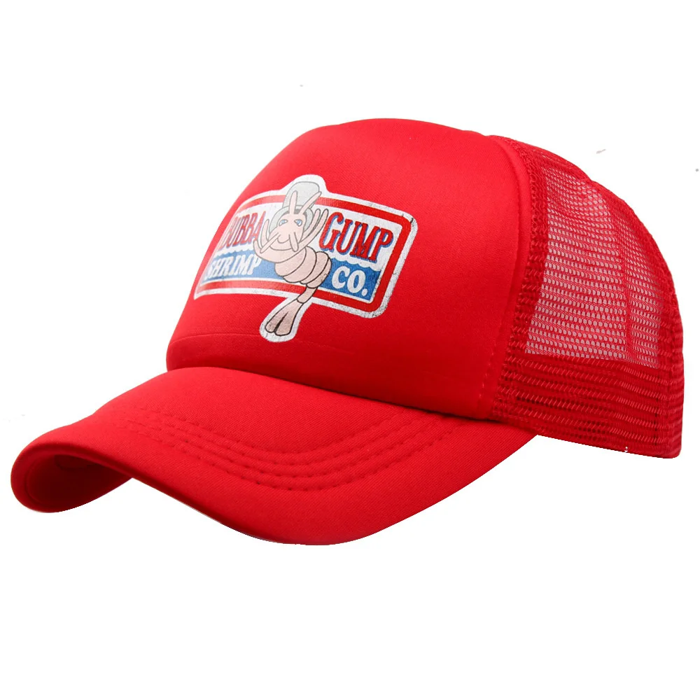 Top Trends: Adjustable Bubba Gump Baseball Cap Shrimp Co. Embroidered Hat Forest Gump Costume Hats Shrimp Hat Cotton Mesh Cap Shoppable Styles