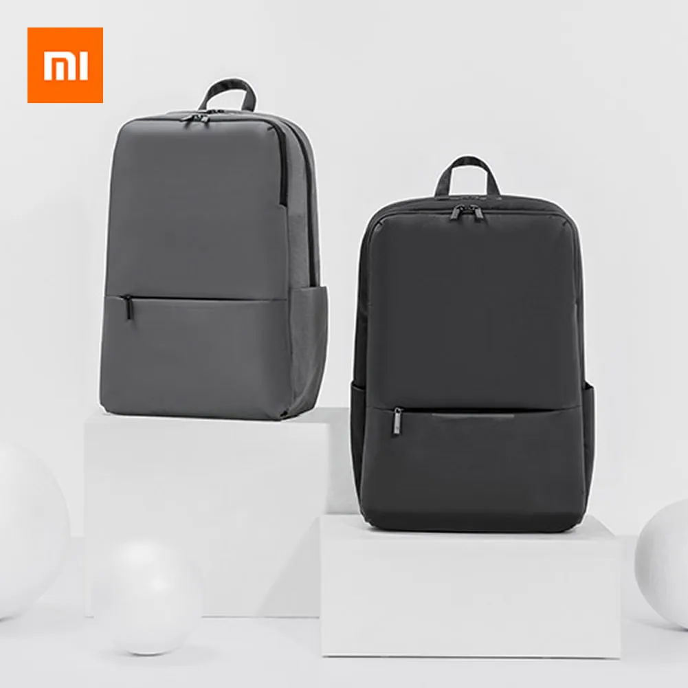 Top Trends: Xiaomi Classic Business Backpack 2 Generation Leisure 15.6 Inch Laptop Bag Waterproof Functional Travel Schoolbag Dropshipping Shoppable Styles