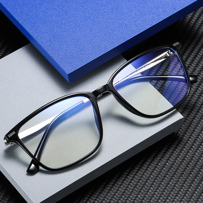 Top Trends: Blue Light Blocking Read Glasses Spectacle Frame Clear Computer Gaming Working Anti Blue Light Glasses Women Men Eyeglasses Очки Shoppable Styles