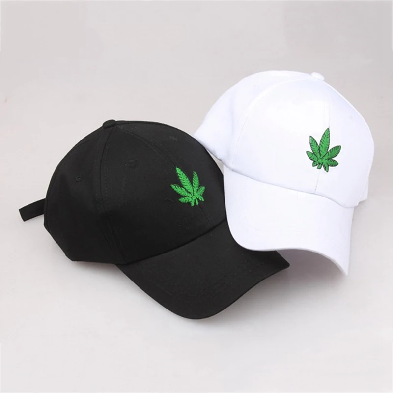 Top Trends: Maple Leaf Embroidery Visors Hat Adjustable Baseball Cap Men Women Hip Hop Trucker Caps Adjustable Snapback Golf Hats Casquette Shoppable Styles