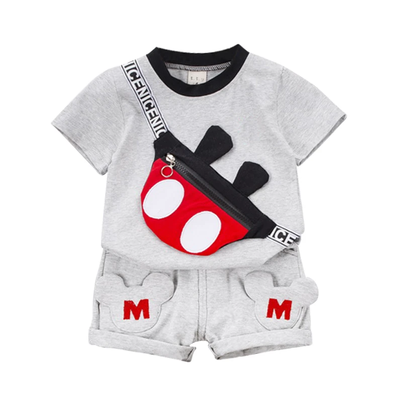 Top Trends: New Summer Baby Girl Clothes Suit Children Boys Cotton Cartoon T Shirt Shorts 2Pcs / sets Toddler Fashion Clothing Kids Tracksuits Shoppable Styles