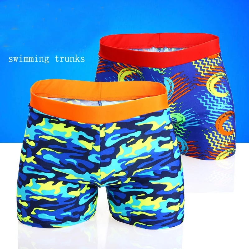 Top Trends: Large Size Children Swimming Trunks For Boys Swimwear Quick-drying Kids Cartoon Bathing Suits Boy Swimming Shorts Beach Pants Shoppable Styles