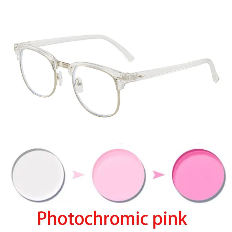 Top Trends: Diopter SPH 0 -0.5 -1 -1.5 -2 -2.5 -3 -3.5 -4 -4.5 -5 -5.5 -6.0 Anti Blue Light Photochromic Finished Myopia Glasses Shoppable Styles - Image 5