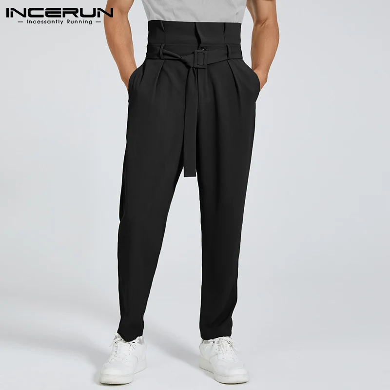 Top Trends: INCERUN American Style Fashion New Men Pantalons Casual Streetwear Trousers Male Lace-up Big Pocket Cargo Long Pants S-5XL 2023 Shoppable Styles