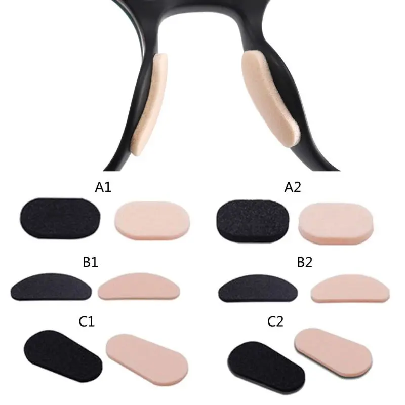 Top Trends: 40Pcs Soft Foam Nose Pads Self Adhesive Eyeglass EVA Nose Pads Anti-Slip Glasses No Makeup Nose Pads Eyeglasses Nosepads Shoppable Styles