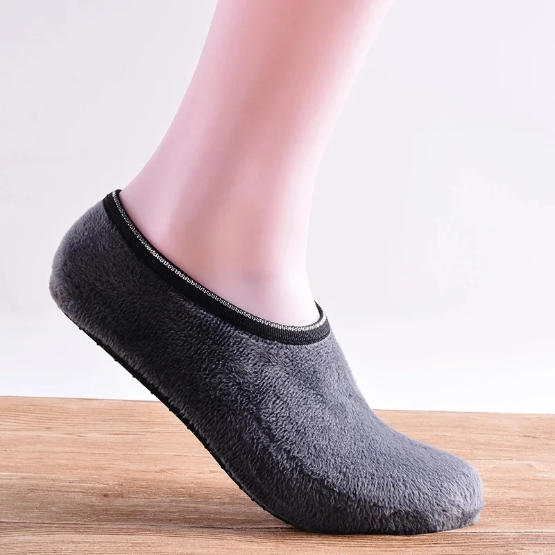 Top Trends: Women Men Children&#039;s Winter Plus Velvet Floor Socks Boy Girl Baby Non-Slip Floor Socks Shoe Cover Non-Slip Shoes Shoppable Styles