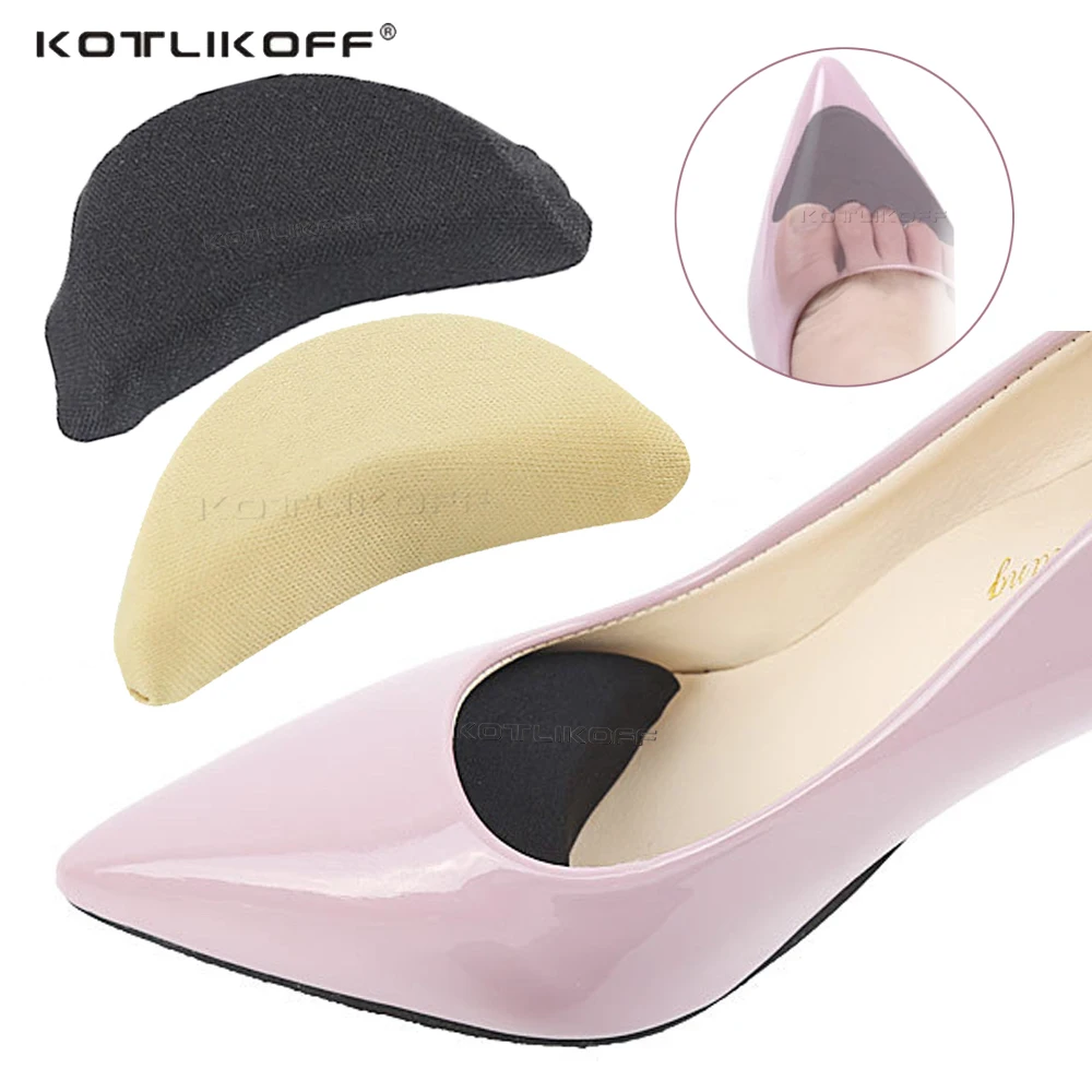 Top Trends: 1 Pairs Sponge Forefoot Insert Toe Plug Half Forefoot Cushion Anti-pain Big Shoes Toe Front Long Top Filler Shoes Adjustment Shoppable Styles