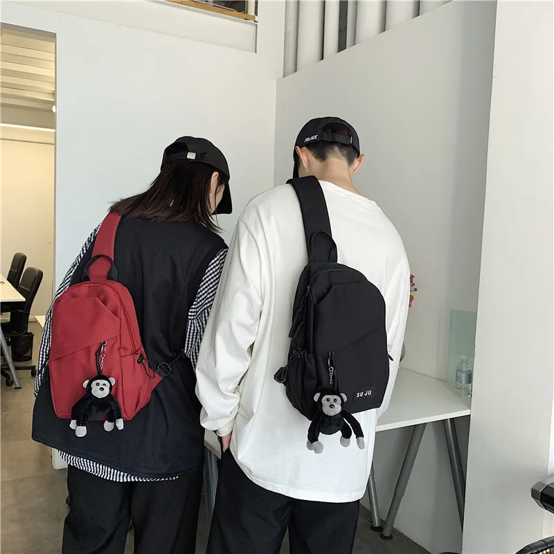 Top Trends: Weysfor Nylon Men Women Chest Bag Rucksack Knapsack Famous Travel Casual Male One Shoulder Bags Sling Backpack Daypack Shoppable Styles