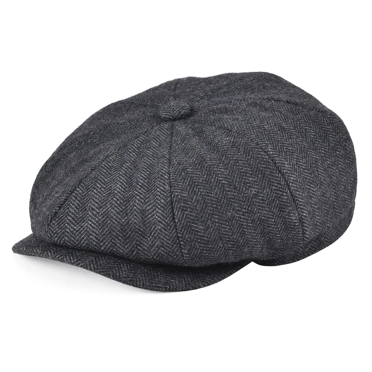 Top Trends: BOTVELA Wool Tweed Newsboy Cap Herringbone Men Women Gatsby Retro Hat Driver Flat Cap Classic Design High Quality Cap For Male Shoppable Styles