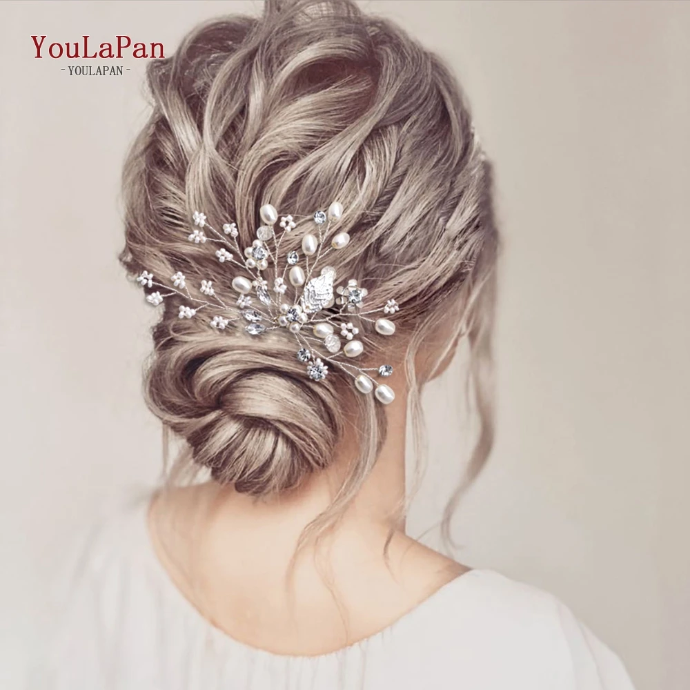 Top Trends: TOPQUEEN HP103 Bride Hair Jewelry Wedding Tiara Wedding Clips Wedding Headwear Bridal Hair Pins Wedding Hair Accessories Shoppable Styles