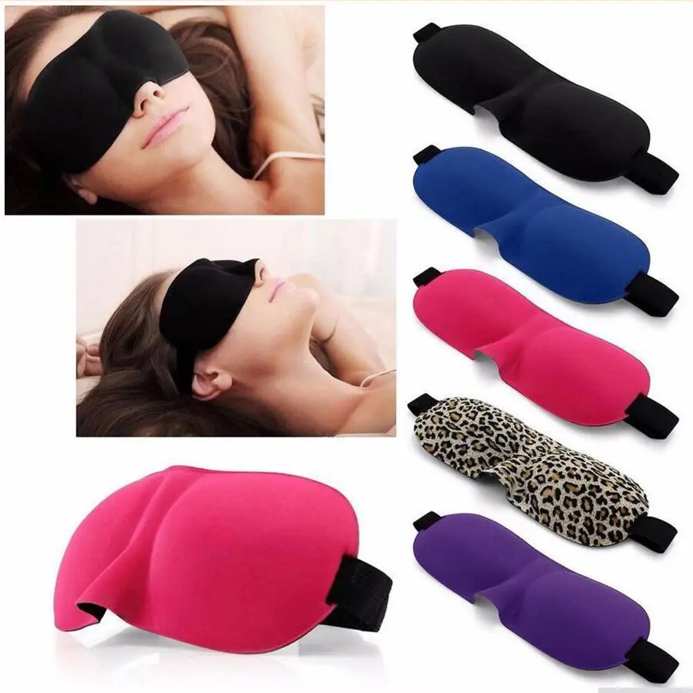 Top Trends: 3D Eye Mask Shade Cover Rest Sleep Eyepatch Blindfold Shield Travel Relax Portable Sleeping Aid Blindfold Eye Patch Shoppable Styles