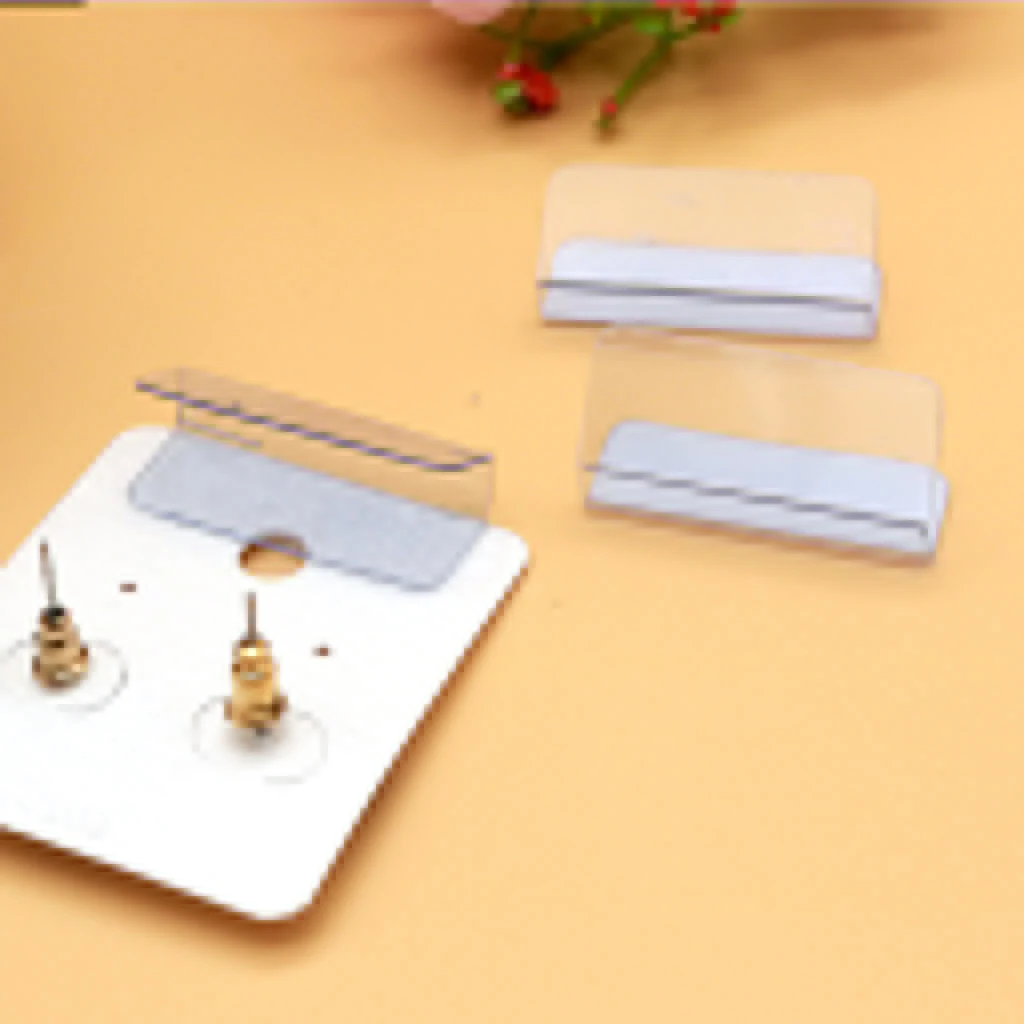 Top Trends: Adhesive Lip Adapter Or Hanger For Earring Card Display ( 100pcs ) 2.5x3cm Shoppable Styles