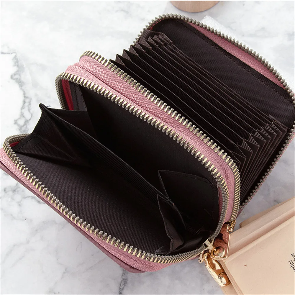 Top Trends: 2023 New Women Wallet Woman Zipper Wallet Coin Purse Pouch Ladies Short Wallet Large Capacity Card Holder Bag Accessories Shoppable Styles - Image 2