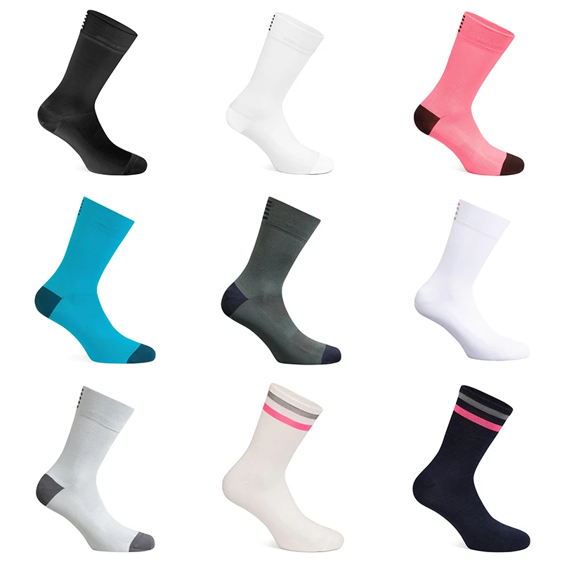 Top Trends: Liteskin Macaron Cycling Socks Men Women Breathable Road Bike MTB Race Basketball Running Soccer Fitness Football Outdoor Sport Shoppable Styles