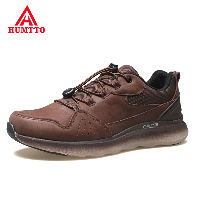 Top Trends: HUMTTO Hiking Shoes Mens Climbing Sneakers For Men Outdoor Breathable Waterproof Sport Mountain Leather Walking Trekking Boots Shoppable Styles