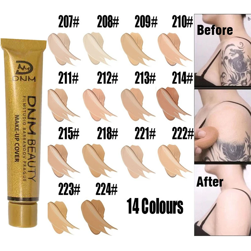 Top Trends: 14Color Concealer Liquid Foundation Cream Cover Tattoo Acne ScarsConcealer Moisturizing Full Camouflaged Natural Brighten Makeup Shoppable Styles