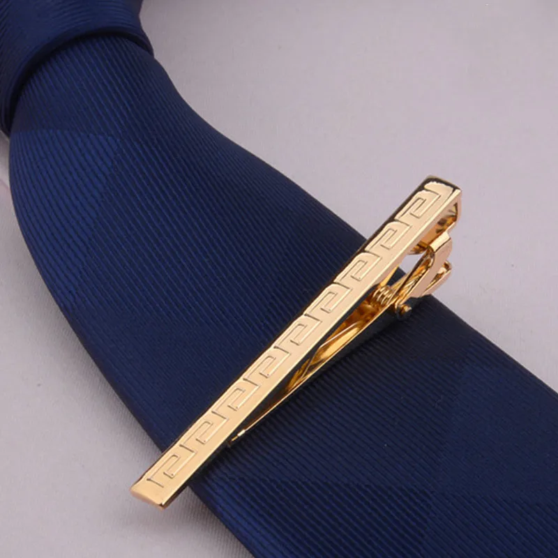 Top Trends: 2021 Fashion New Hot-selling Metal Gold Tie Clip Business Formal Wear Groom Wedding Wedding Tie Clip Shoppable Styles