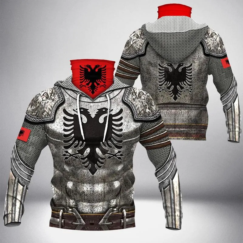 Top Trends: Knights Templar Armor 3D Printed Hoodies Harajuku Fashion Sweatshirt Women Men Casual Pullover Hoodie Mask Warm Drop Shipping 03 Shoppable Styles