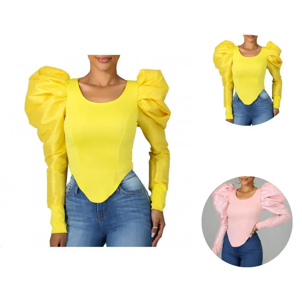 Top Trends: Spring Blouse High Quality O Neck Anti-fade Trendy Female Pullover Spring Blouse Top For Party Pullover Top Spring Top Shoppable Styles