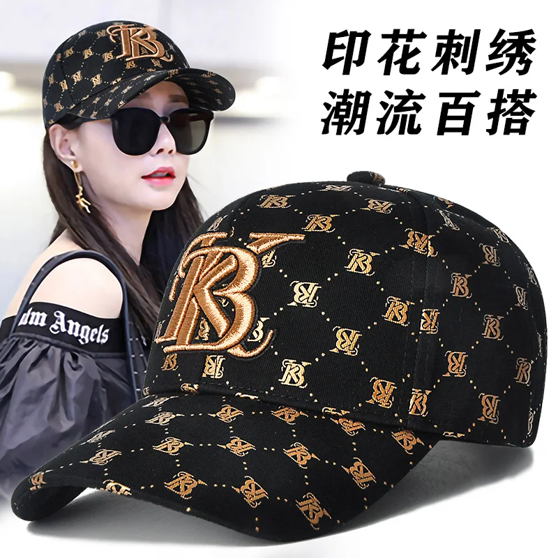 Top Trends: Embroidery Baseball Cap Women New Hat Women&#039;s Autumn And Winter Fashion Joker Versatile Duck Tongue Cap Shoppable Styles