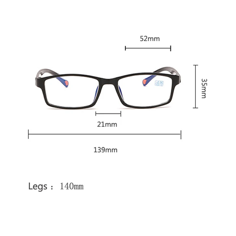 Top Trends: Myopia Glasses Men Women Prescription Nearsighted Eyeglasses TR90 Optical Shortsighted Eyewear Myopic Spectacles 0 -1.0 To -4.0 Shoppable Styles - Image 6