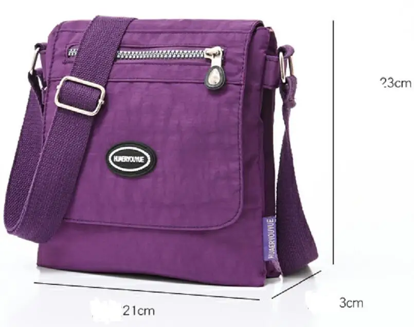 Top Trends: Women Nylon Handbags Crossbody Bag Waterproof Cloth Travel Purse Shoulder Bag Shoppable Styles - Image 4