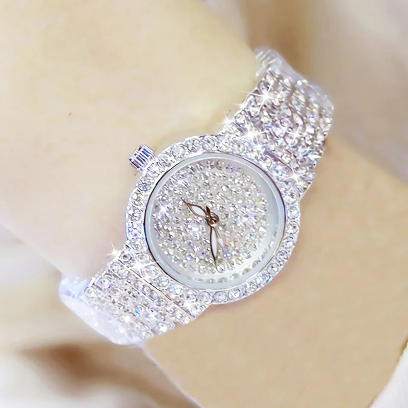 Top Trends: BS Women Watch Famous Luxury Brands Diamond Ladies Wrist Watches Female Small Wristwatch Rose Gold Watch Women Montre Femme 2022 Shoppable Styles