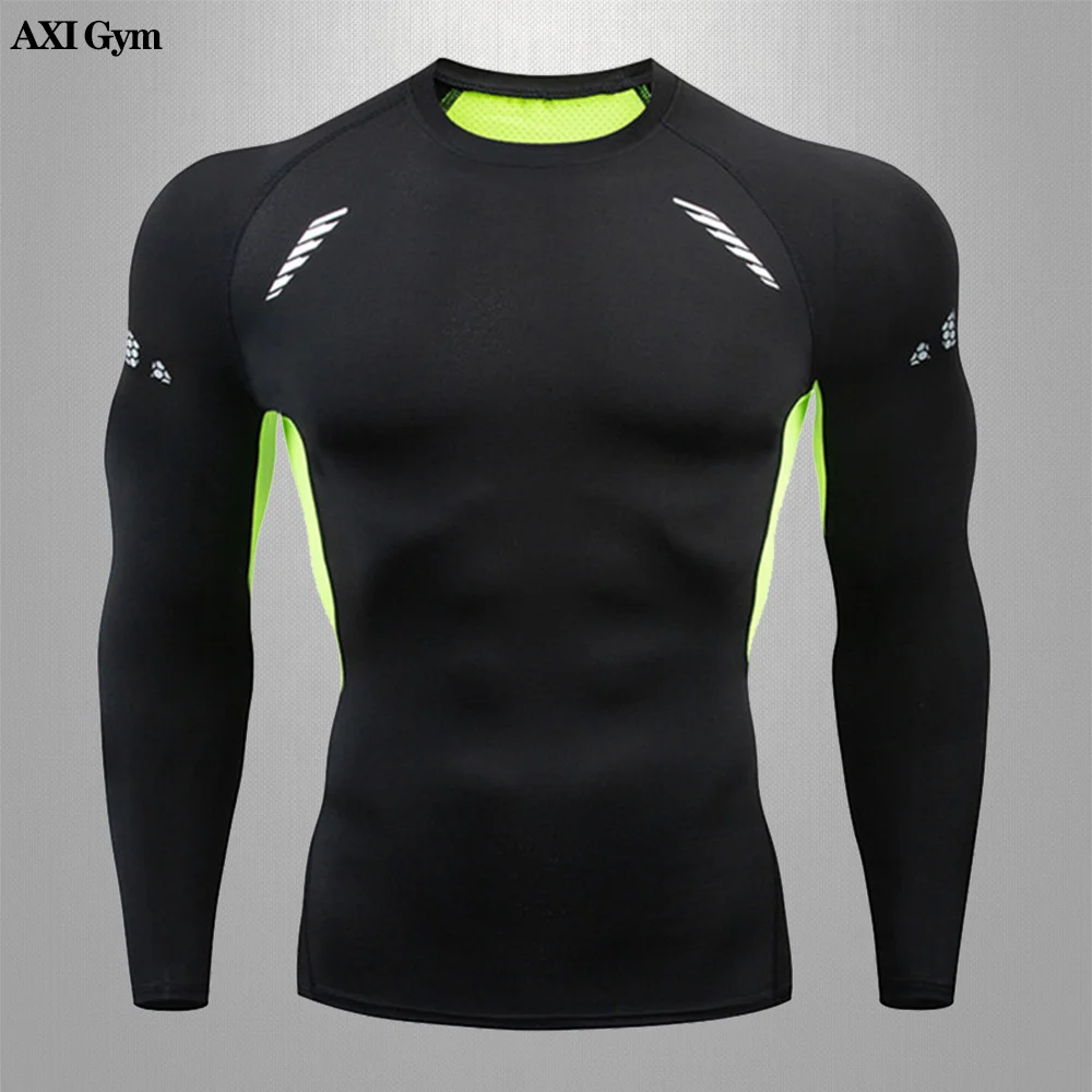 Top Trends: Men's Running T Shirt Gym Fitness Jogging T Shirt Basketball Football Match Ball Sports Jersey Men's MMA Boxing Tight Sportswear Shoppable Styles - Image 5