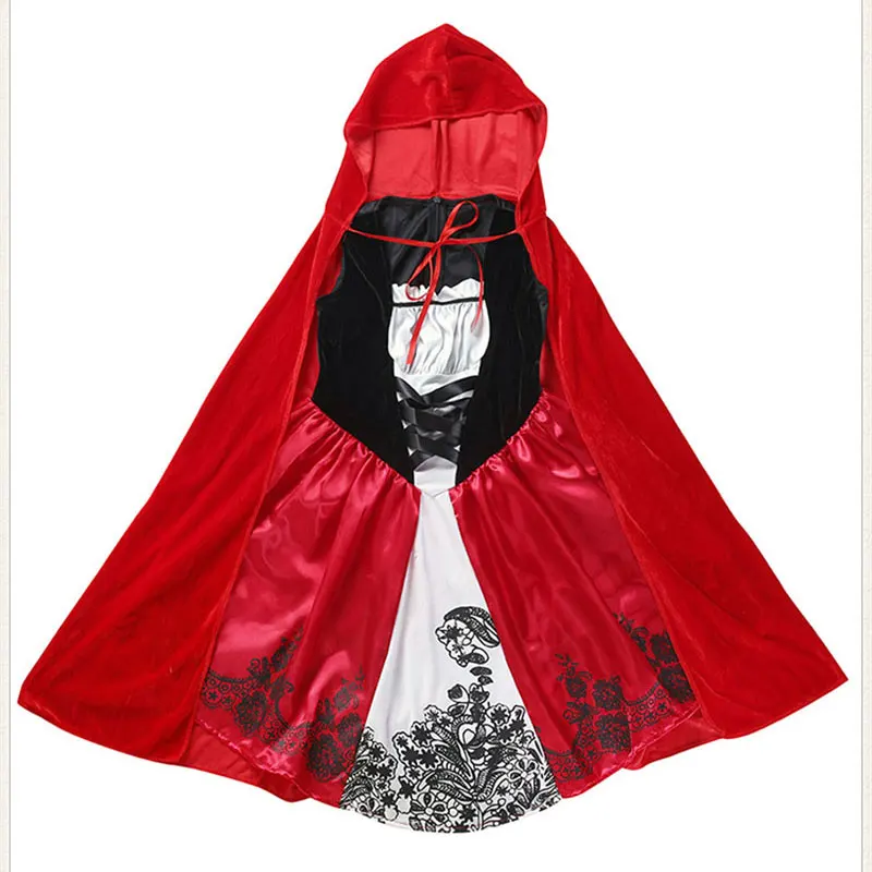 Top Trends: Ataullah Little Red Riding Hood Adault Cosplay Costume Halloween Wicca Cloak For Woman Carnival Party Queen Dress DW003 Shoppable Styles - Image 6