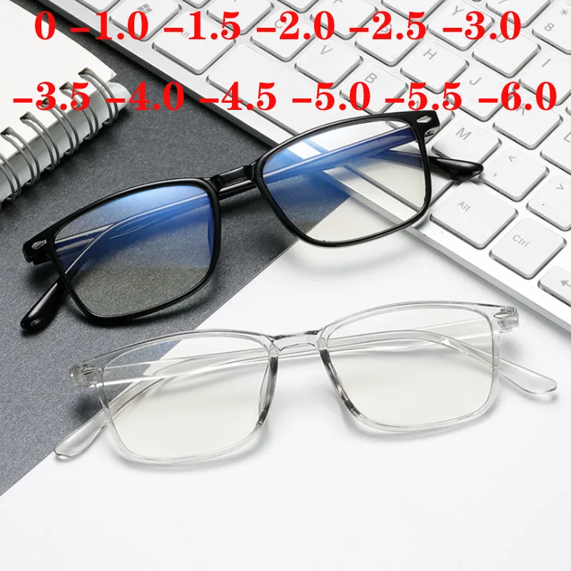 Top Trends: Fashion Mens Women Unisex Myopia Glasses Nearsighted Eyewear 0 -1 -1.5 -2 -2.5 -3 To -6.0 Reading + 100 + 150 + 200 + 250 + 300 + 400 Shoppable Styles