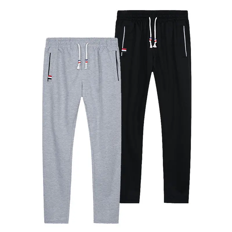 Top Trends: Sweatpants Male Casual Sport Pants Men Wide Grey Stacked Sweatpants Straight Full-length Trousers Loose 2022 New Shoppable Styles