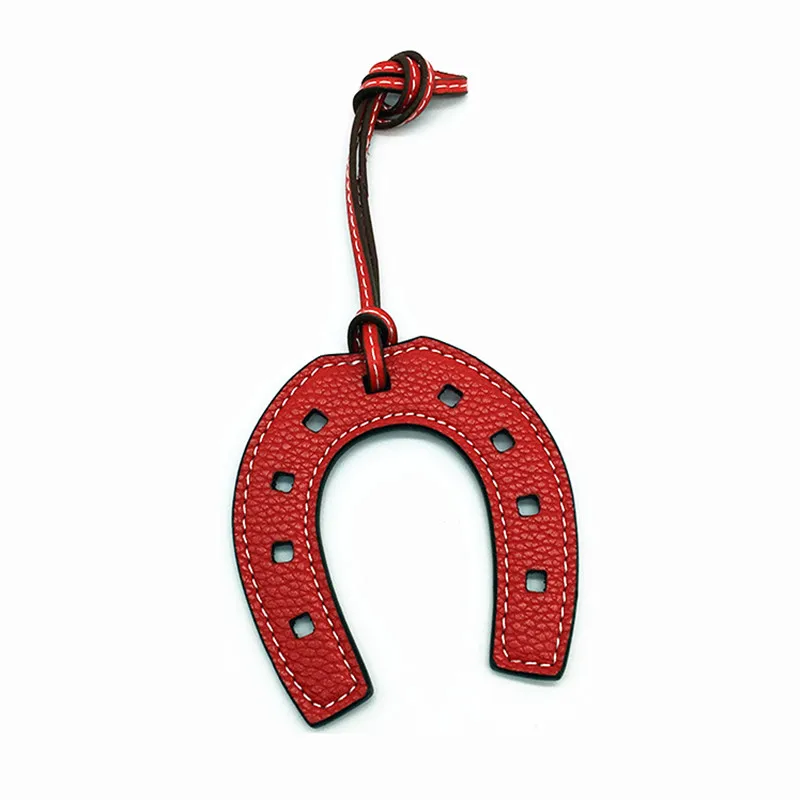 Top Trends: 2022 INS Popular Fashion PU Leather Horse Hoof Horseshoe Bag Pendant Women Handbag Accessories Ladies Bag Charm Ornament Gifts Shoppable Styles - Image 5