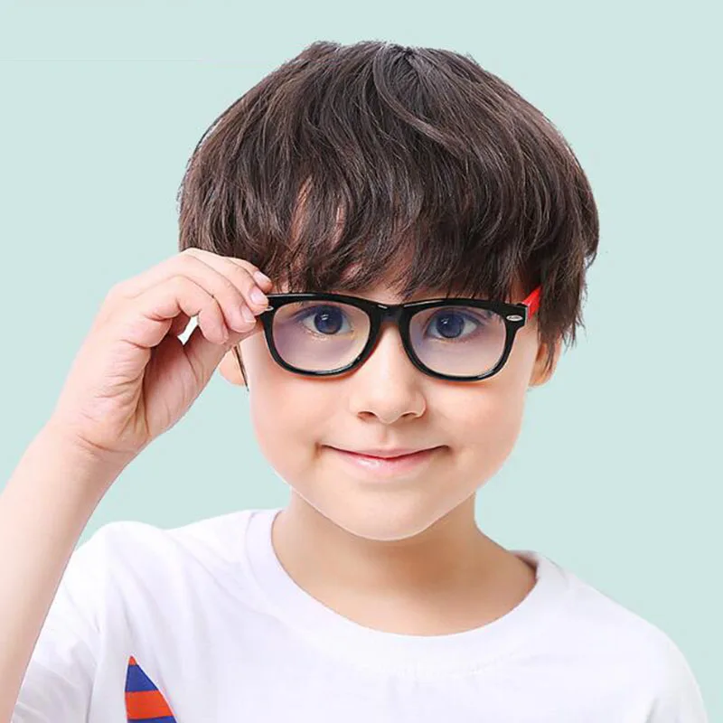 Top Trends: KIids Square Glasses Rivets Children Boy Girls 3-12 Years Prescription Eyewear 0 -0.5 -0.75 -1.0 -1.5 -2.0 -3.0 -4.0 Shoppable Styles - Image 4