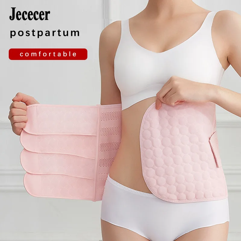 Top Trends: Women Modeling Belt Postpartum Bandage Postnatal Support Girdle Waist Trainer Shapewear Belly Band Body Shaper Corset Slimming Shoppable Styles