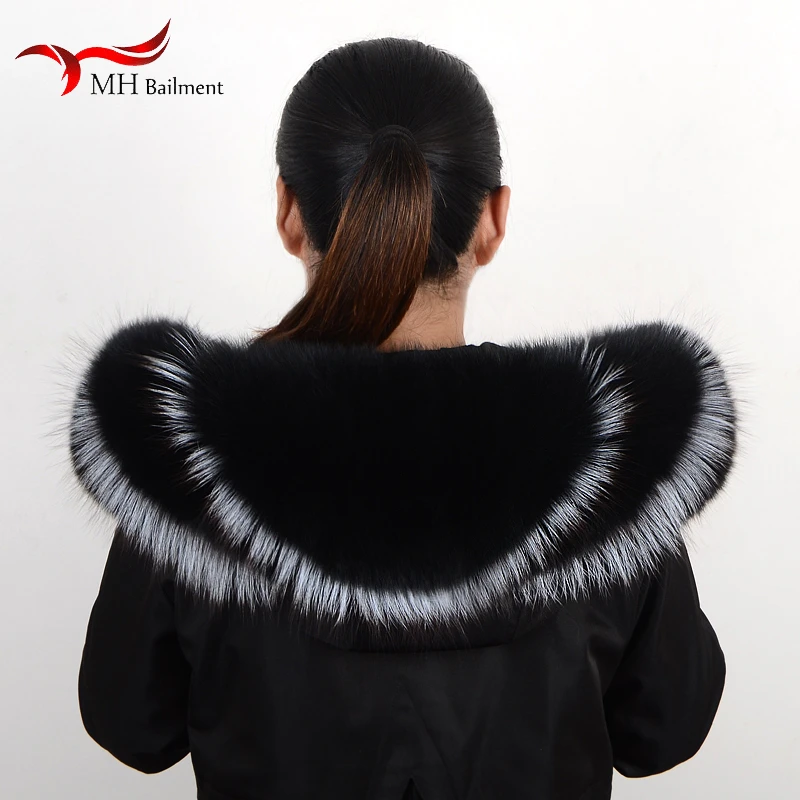 Top Trends: Winter Ladies Fur Fox Sweater Collar Female Fur Furry Stitching Shawl Coat Collar Female Fashion Warmth Hot Selling Around Shoppable Styles - Image 5