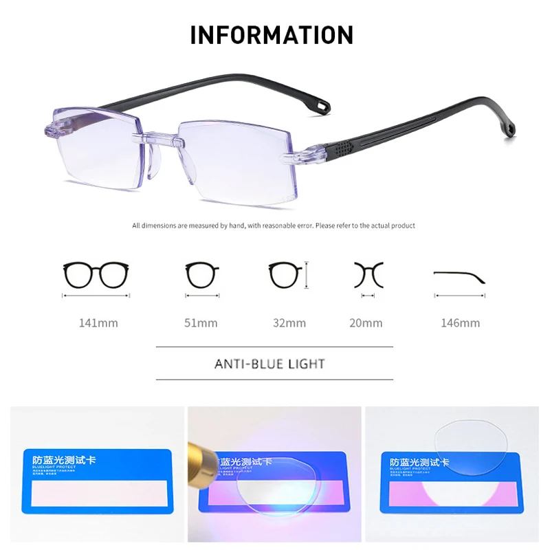 Top Trends: Degree -1.0 -1.5 -2.0 -2.5 -3.0 -3.5 -4.0 New Anti-blue Light Finished Myopia Glasses Trimmed Business Optical Spectacles Shoppable Styles - Image 5