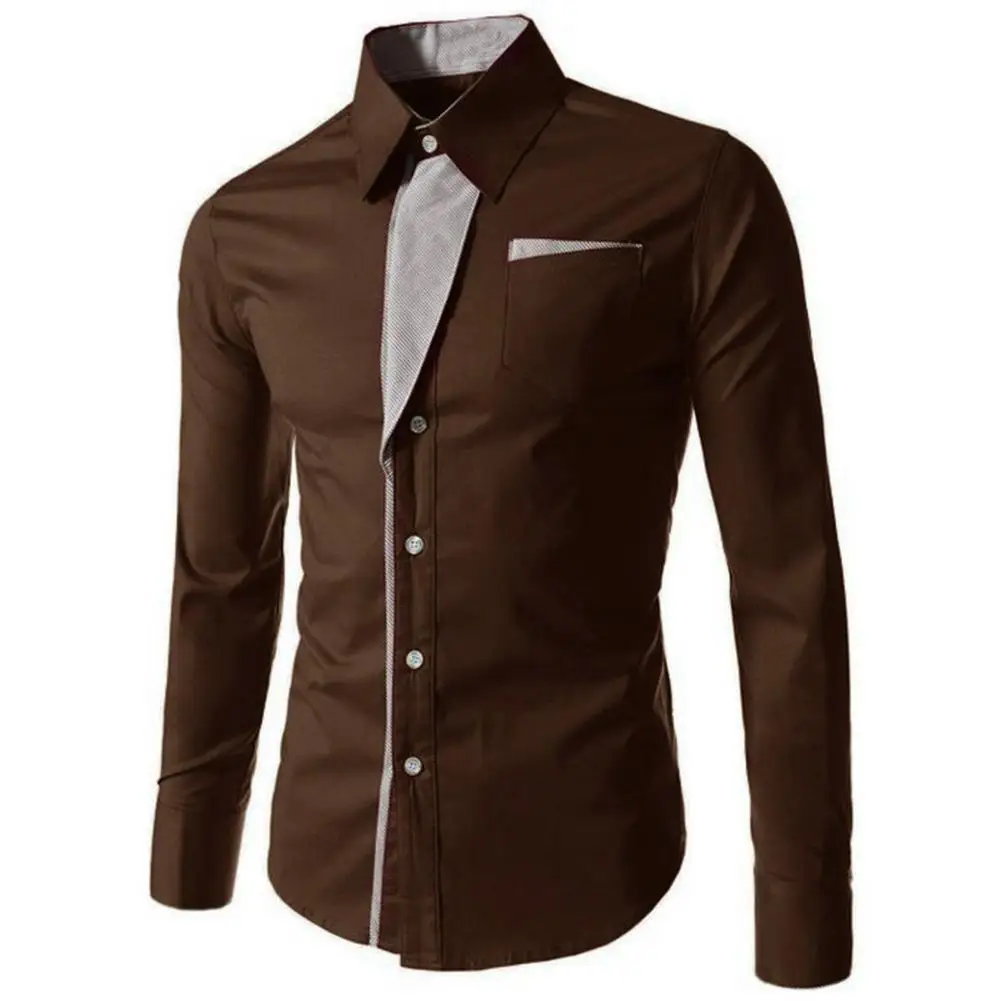 Top Trends: Men Shirts Long Sleeve Button Up Shirt Top Shirts Muscular Body Chemise Homme 2023 Shoppable Styles