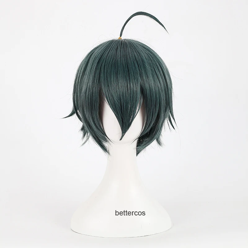 Top Trends: Danganronpa V3: Killing Harmony Shuichi Saihara Cosplay Wigs Short Heat Resistant Synthetic Hair Wig + Wig Cap Shoppable Styles