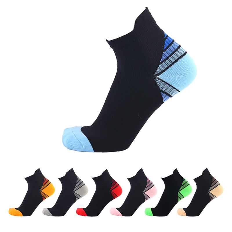 Top Trends: 1 Pair High Quality Foot Compression Socks For Plantar Fasciitis Heel Spurs Arch Pain Comfortable Socks Venous Socks 7 Colors Shoppable Styles