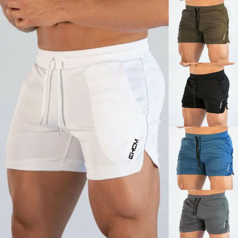 Top Trends: Mens Running Shorts Training Shorts Workout Bodybuilding Gym Sports Men Casual Clothing Male Fitness Jogging Training Shorts Shoppable Styles