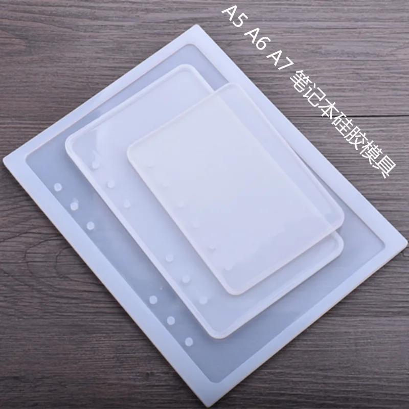 Top Trends: Silicone Notebook Mold A5 A6 A7 Crystal Mirror Mold For Resin DIY Jewelry Making Shoppable Styles