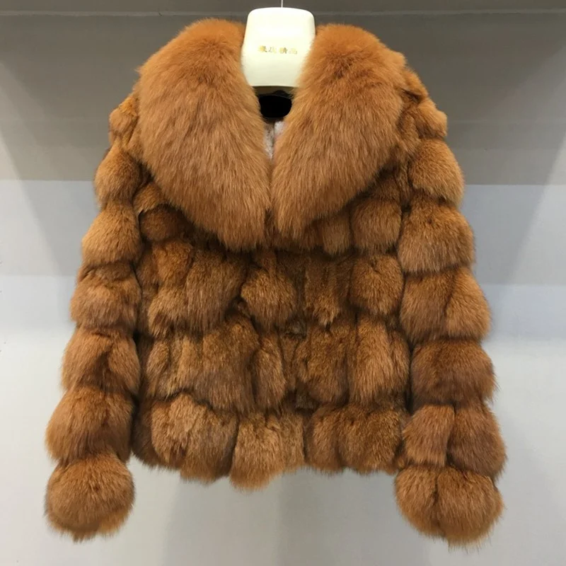 Top Trends: Winter Jacket Women Clothing Real Fox Fur Short Fashion Natural Fur Coats And Jackets Women 2022 Thick Warm Outerwear Shoppable Styles