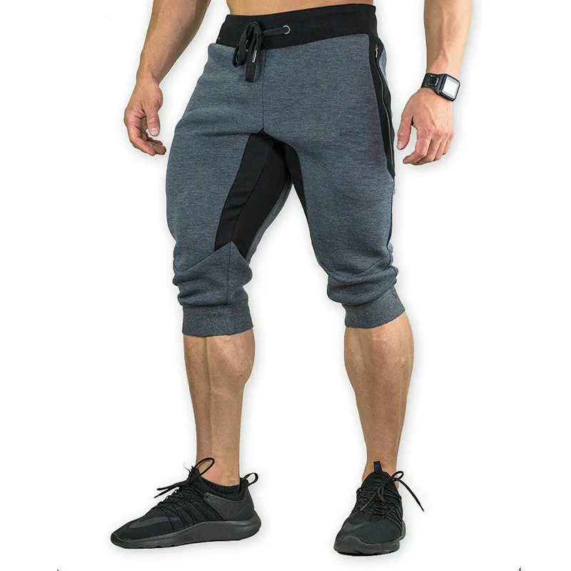 Top Trends: Men&#039;s Cotton Casual Shorts 3 / 4 Jogger Capri Pants Breathable Below Knee Short Pants With Three Pockets Shoppable Styles