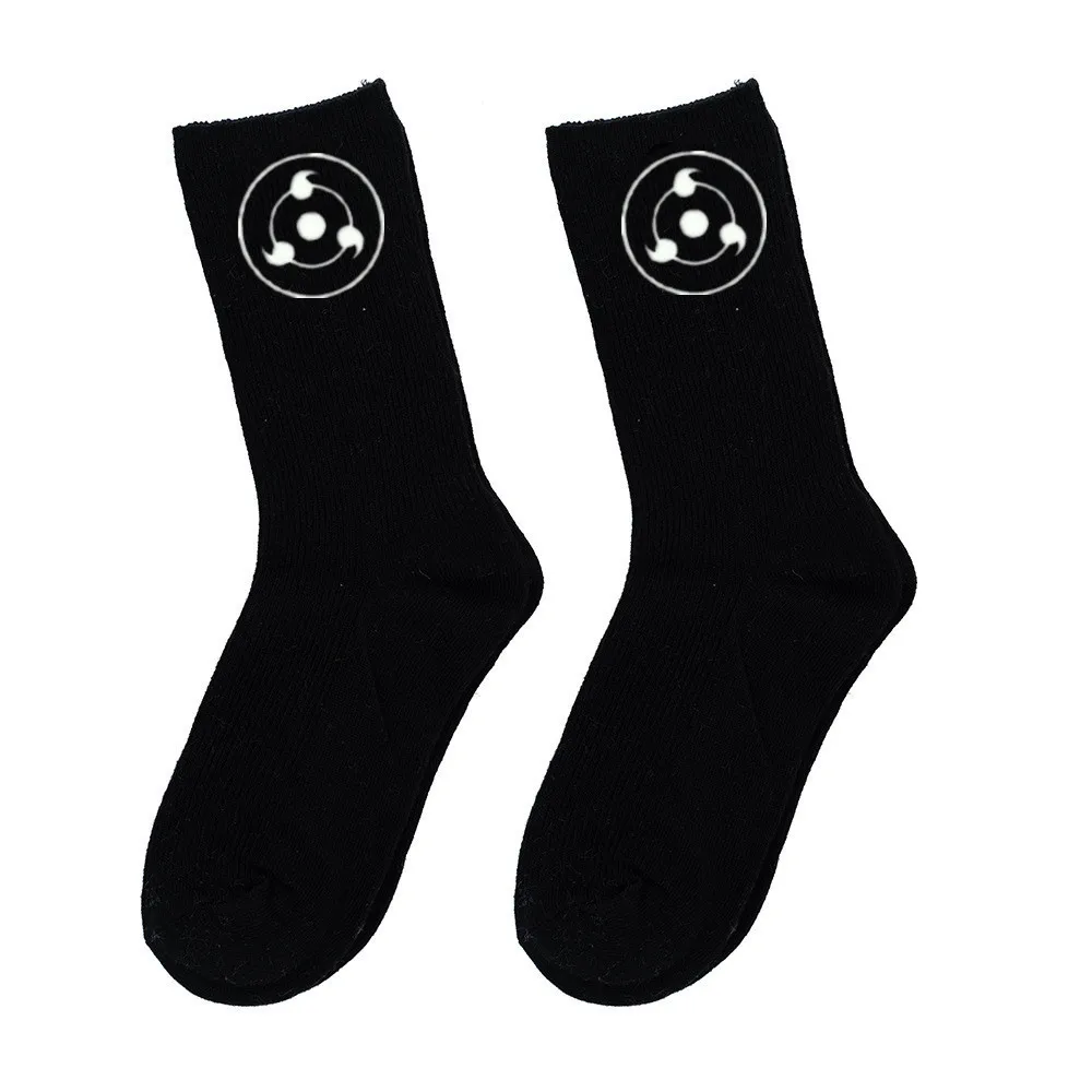 Top Trends: Anime Ninja Warm Sockings Red Cloud Cosplay Socks Soft Sport Socks Gift Prop Shoppable Styles - Image 4