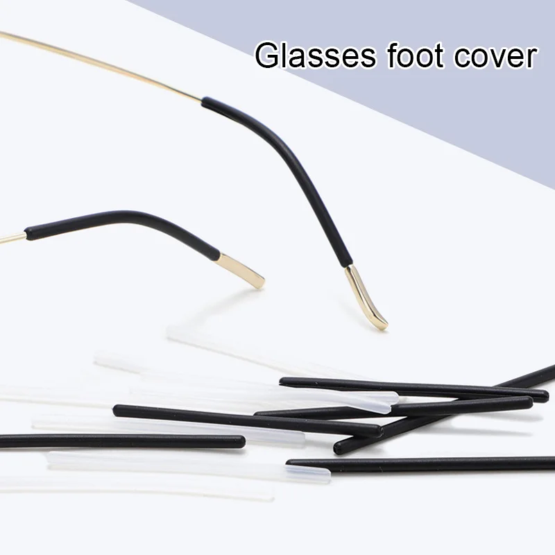 Top Trends: 2021 Soft Silicone Anti Slip Eyeglasses Glasses Temple Tips Accessories Round Hole Ear Hooks Eye Glasses Accessories Shoppable Styles