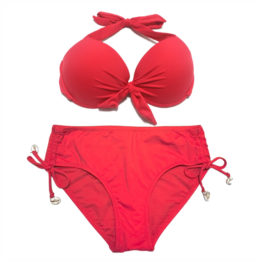 Top Trends: Adjustable Bathing Suits For Women, Push Up Bikini, Mid Waist Swimsuits, Side Tie Swimwear, Full Coverage, Swim Beach Wear Shoppable Styles