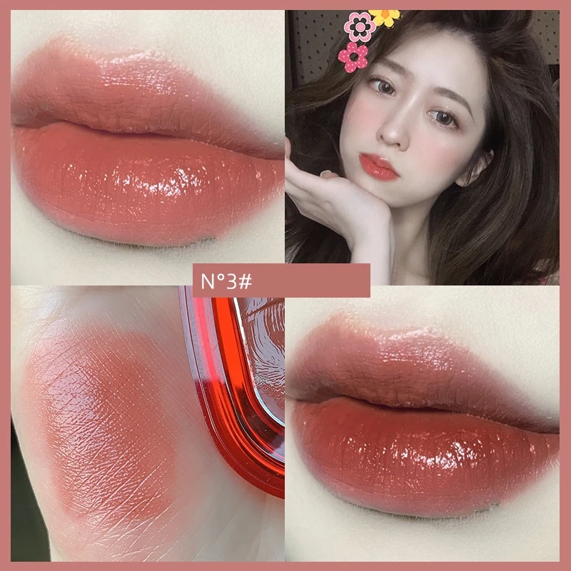 Top Trends: 6 Colors Sexy Red Lipsticks Waterproof Moisturizing Lip Glaze Tint Long Lasting Non-Stick Cup Lip Stick Makeup Korean Cosmetics Shoppable Styles - Image 5