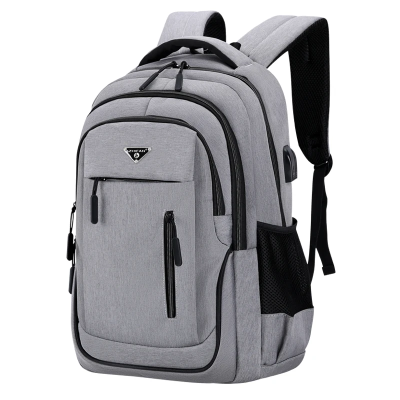 Top Trends: Men USB Charging Laptop Backpack 18 Inch Multi-functional High School College Student Backpack Male Travel Business Bag Pack Shoppable Styles