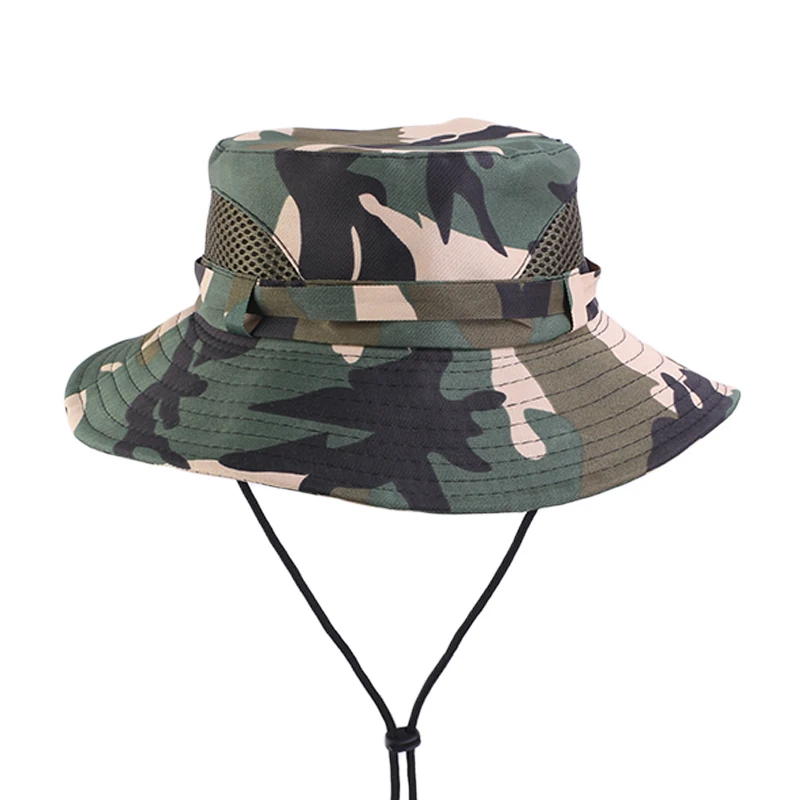 Top Trends: Camouflage Kids Bucket Hats Summer Outdoor Protect Print Hat UPF 50+ Safari Sun Hat For For Men Women Hunting Hiking Fishing Shoppable Styles - Image 3